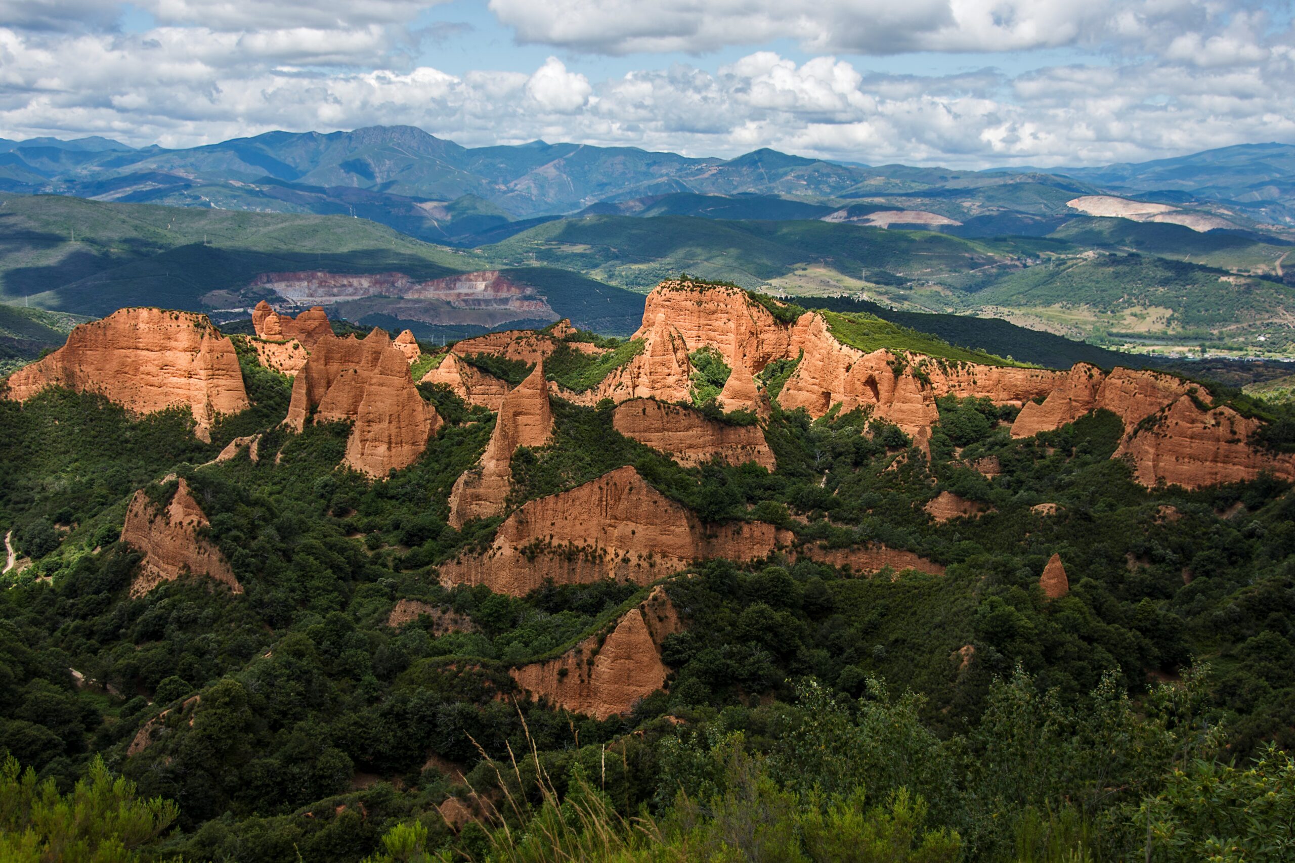 Fotografía Dron Las Médulas de León